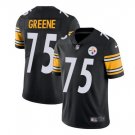 Men's Joe Greene #75 Pittsburgh Steelers Limited Player Jersey Black
