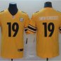 Men's JuJu Smith-Schuster #19 Pittsburgh Steelers Inverted Legend Limited Player Jersey Gold