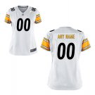 Custom Women's Pittsburgh Steelers Limited Player Jersey White