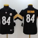 Youth Antonio Brown #84 Pittsburgh Steelers Limited Player Jersey Black