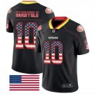 Men's Jimmy Garoppolo #10 San Francisco 49ers Limited Player Jersey Black USA Flag