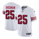 Men's Richard Sherman #25 San Francisco 49ers Color Rush Limited Player Jersey White