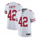 Men's Ronnie Lott #42 San Francisco 49ers Limited Player Jersey White
