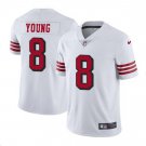 Men's Steve Young #8 San Francisco 49ers Color Rush Limited Player Jersey White