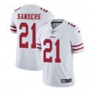 Men's Deion Sanders #21 San Francisco 49ers Limited Player Jersey White