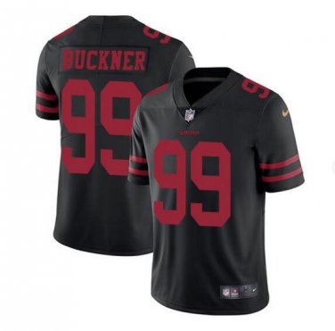 Men's DeForest Buckner #99 San Francisco 49ers Limited Player Jersey Black