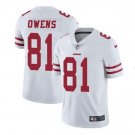 Men's Terrell Owens #81 San Francisco 49ers Limited Player Jersey White