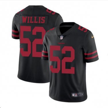 Men's Patrick Willis #52 San Francisco 49ers Limited Player Jersey Black