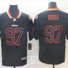 Men's Nick Bosa #97 San Francisco 49ers Limited Player Jersey Black Shadow