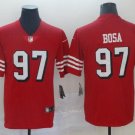 Men's Nick Bosa #97 San Francisco 49ers Color Rush Limited Player Jersey Red