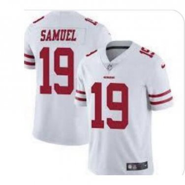 Men's Deebo Samuel #19 San Francisco 49ers Limited Player Jersey White