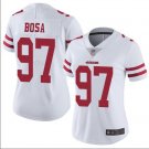 Women's Nick Bosa #97 San Francisco 49ers Limited Player Jersey White