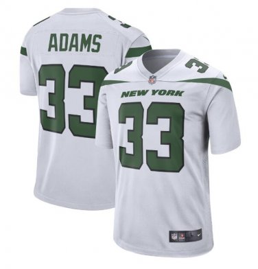Men's Jamal Adams #33 New York Jets 2019 Player Game Jersey White