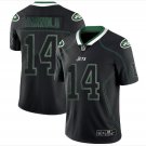 Men's Sam Darnold #14 New York Jets 2019 Limited Player Jersey Black Shadow
