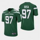 Men's Nick Bosa #97 New York Jets 2019 Draft First Round Pick Game Jersey Gotham Green