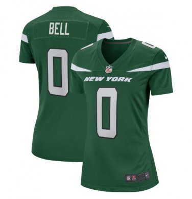 Women's Le'Veon Bell #0 New York Jets 2019 Game Player Jersey Green