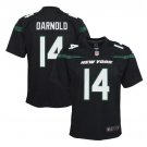 Youth Sam Darnold #14 New York Jets 2019 Game Player Jersey Black
