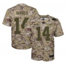 Youth Sam Darnold #14 New York Jets Salute to Service Limited Player Jersey Camo