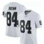Men's Antonio Brown #84 Oakland Raiders Limited Player Jersey White