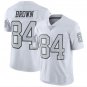 Men's Antonio Brown #84 Oakland Raiders Color Rush Limited Player Jersey White
