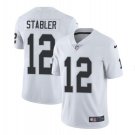 Men's Kenny Stabler #12 Oakland Raiders Limited Player Jersey White