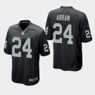 Men's Johnathan Abram #24 Oakland Raiders 2019 Game Player Jersey Black
