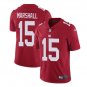 Men's Brandon Marshall #15 New York Giants Limited Player Jersey Red