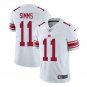 Men's Phil Simms #11 New York Giants Limited Player Jersey White