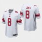 Men's Daniel Jones #8 New York Giants 2019 Game Player Jersey White