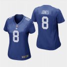 Women's Daniel Jones #8 New York Giants 2019 Game Player Jersey Royal