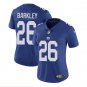 Women's Saquon Barkley #26 New York Giants Limited Player Jersey Royal