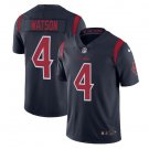 Men's Deshaun Watson #4 Houston Texans Color Rush Limited Player Jersey Navy