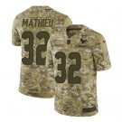 Men's Tyrann Mathieu #32 Houston Texans Salute to Service Limited Player Jersey Camo