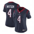 Women's Deshaun Watson #4 Houston Texans Limited Player Jersey Navy