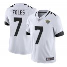 Men's Nick Foles #7 Jacksonville Jaguars Limited Player Jersey White
