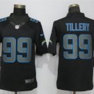 Men's Jerry Tillery #99 Los Angeles Chargers Limited Player Jersey Black Impact