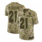 Men's Patrick Peterson #21 Arizona Cardinals Salute to Service Limited Player Jersey Camo