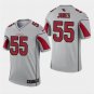 Men's Chandler Jones #55 Arizona Cardinals Inverted Legend Player Jersey Gray