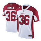 Men's Budda Baker #36 Arizona Cardinals Limited Player Jersey White