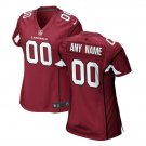 Custom Women's Arizona Cardinals Game Jersey Red