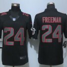 Men's Devonta Freeman #24 Atlanta Falcons Limited Player Jersey Black Hyphenation