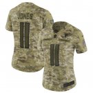 Women's Julio Jones #11 Atlanta Falcons Salute to Service Limited Player Jersey Camo