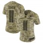 Women's Julio Jones #11 Atlanta Falcons Salute to Service Limited Player Jersey Camo