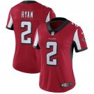 Women's Matt Ryan #2 Atlanta Falcons Limited Player Jersey Red