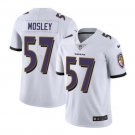 Men's C.J. Mosley #57 Baltimore Ravens Limited Player Jersey White