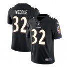 Men's Eric Weddle #32 Baltimore Ravens Limited Player Jersey Black