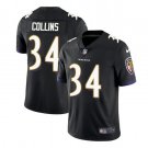 Men's Alex Collins #34 Baltimore Ravens Limited Player Jersey Black