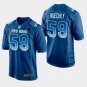 Men's Luke Kuechly #59 Carolina Panthers NFC 2019 Pro Bowl Game Player Jersey Blue