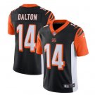 Men's Andy Dalton #14 Cincinnati Bengals Limited Player Jersey Black