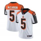 Men's AJ McCarron #5 Cincinnati Bengals Limited Player Jersey White
